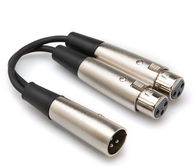 Hosa Kabel typu Y, 2 x XLRf – XLRm - 1102720 - zdjęcie
